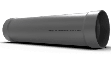 PVC Non Pressure Pipe 110mm C 2.5 Solvent Socketed