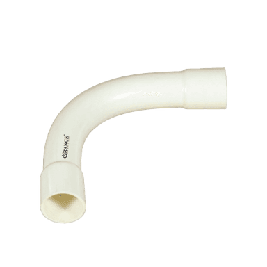 PVC 25mm Conduit Bend White