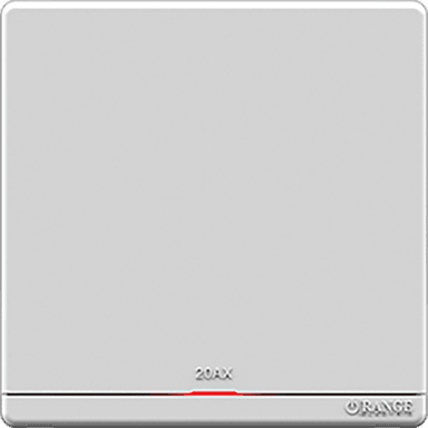 ODESSA 20AX 250V Double Pole Switch with Indicator with Earth Strap White