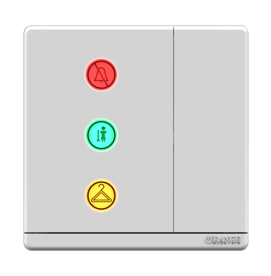 ODESSA 10AX 250V DND Outdoor Switch White
