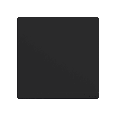ODESSA 16AX 250V 1Gang 2Way Switch with Indicator Black Matte
