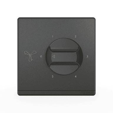ODESSA 90Watt 5Step Fan Speed Controller Pearl Gunmetal