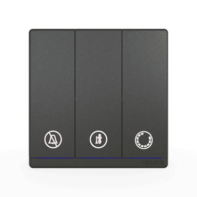ODESSA 10AX 250V DND Indoor Switch Pearl Gunmetal