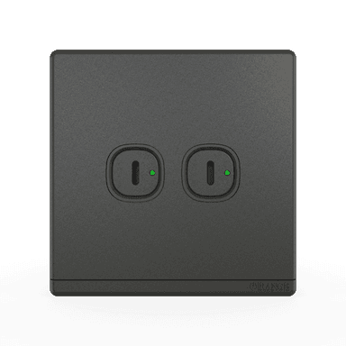 ODESSA 2.1Amp. 2Gang Type-C USB Charger Outlet Pearl Gunmetal