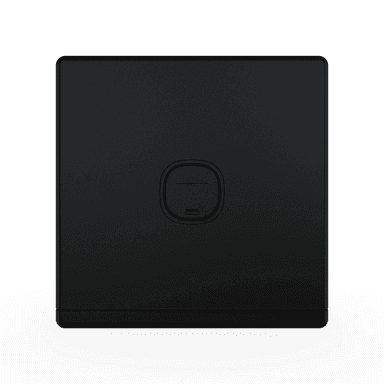 ODESSA 1Gang 4Wire Telephone Outlet Pearl Black