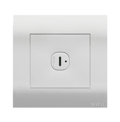 AKOYA 2.1Amp. 1Gang Type-C USB Charger Outlet White with White Surround