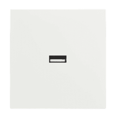 VIRAGO 1Gang  Type-A USB Charger Outlet White