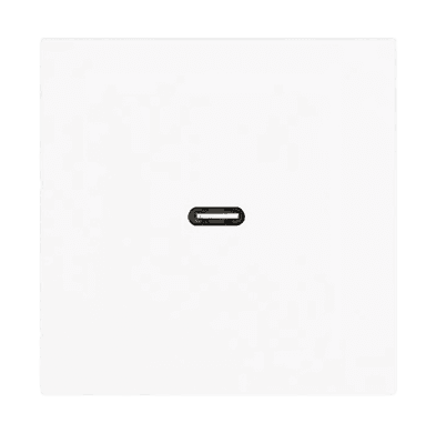VIRAGO 1Gang  Type-C USB Charger Outlet White