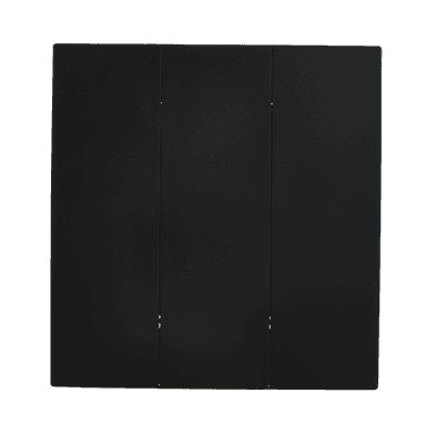 VIRAGO 3Gang 2Way Switch Black