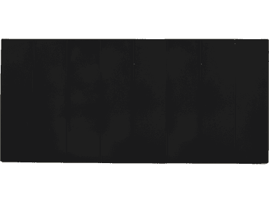 VIRAGO 8Gang 1Way Switch Black