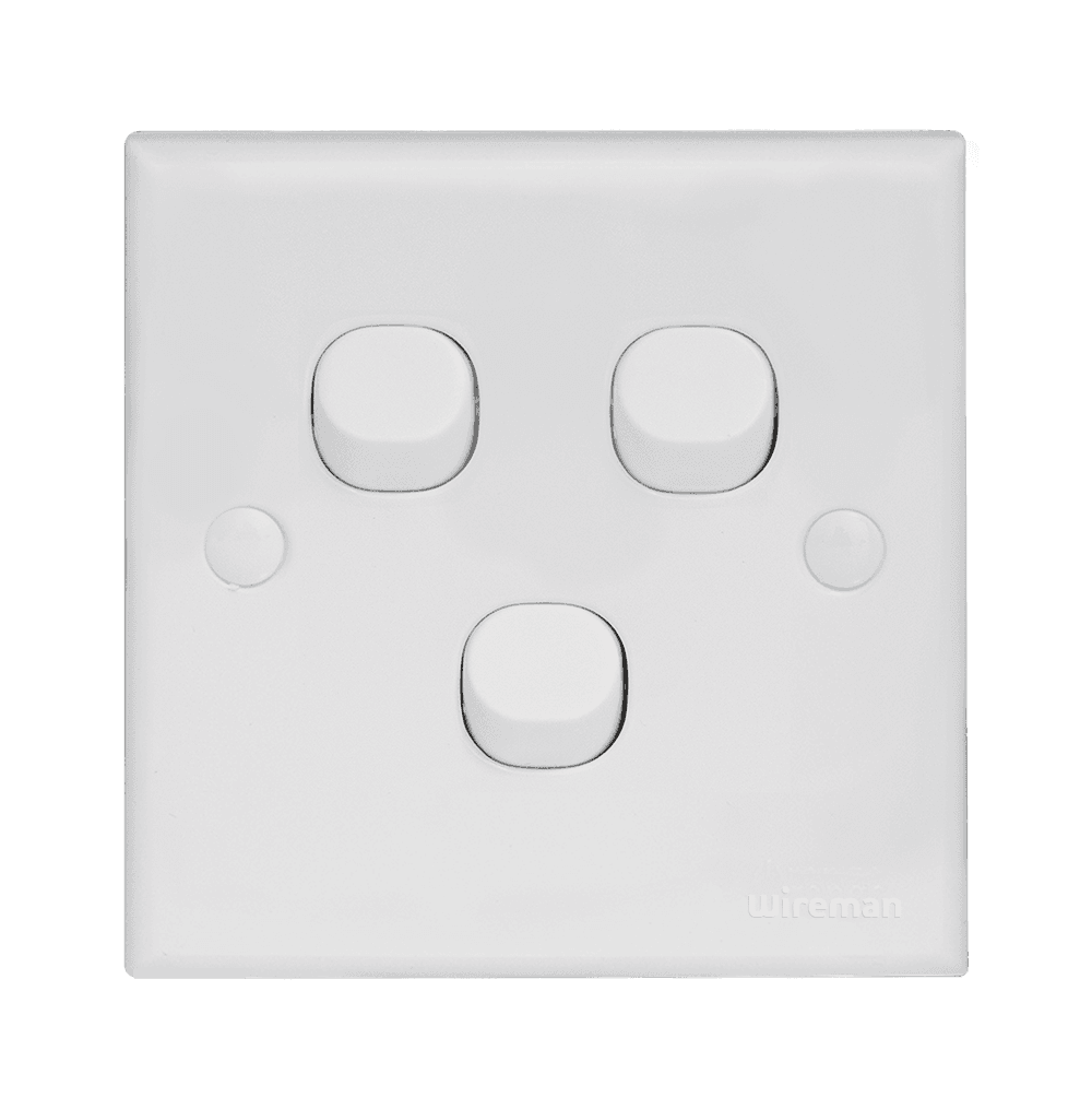 CLASSIC 10Amp. 3Gang 2Way Switch