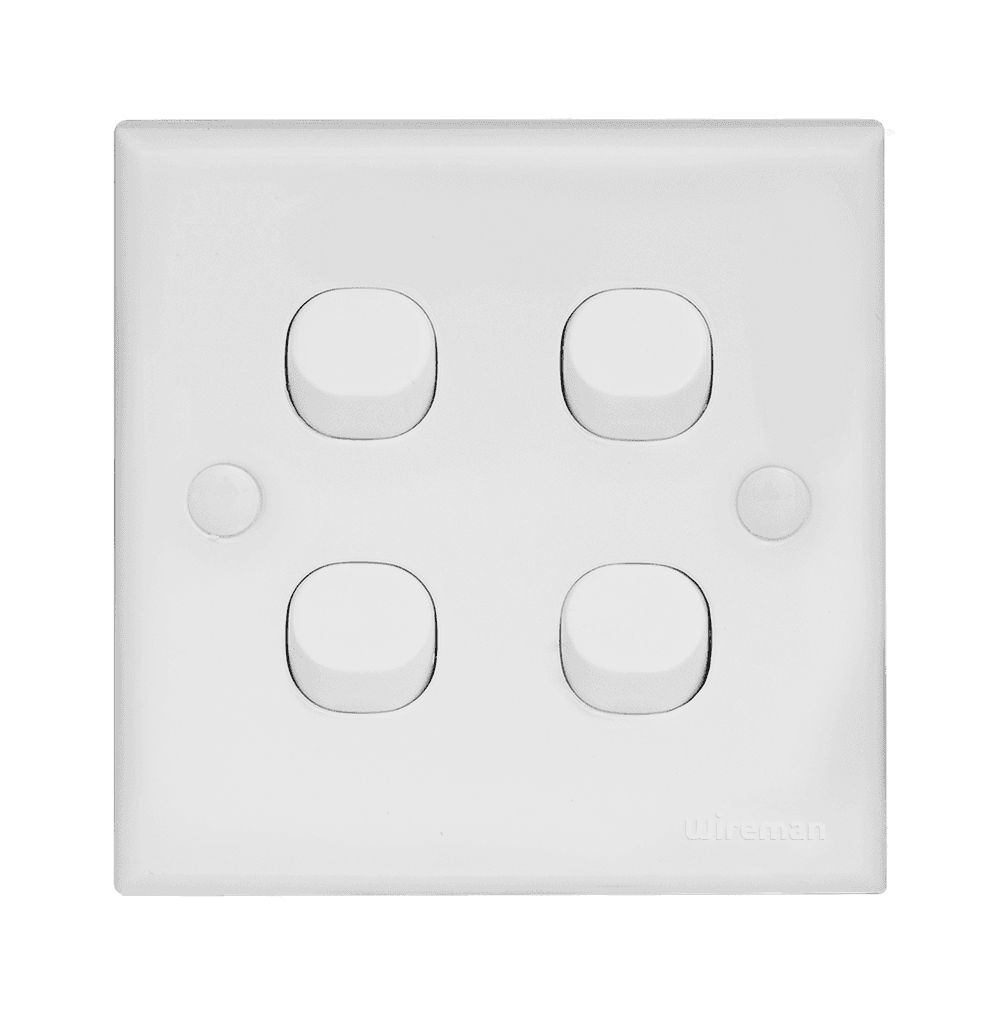 CLASSIC 10Amp. 4Gang 2Way Switch