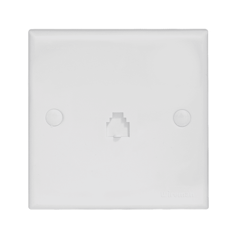 CLASSIC 1Gang 4Wire Telephone Outlet