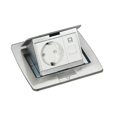 SPARTA Empty 3 Module Desktop Pop-Up with Box 103x105mm - Silver - without modules
