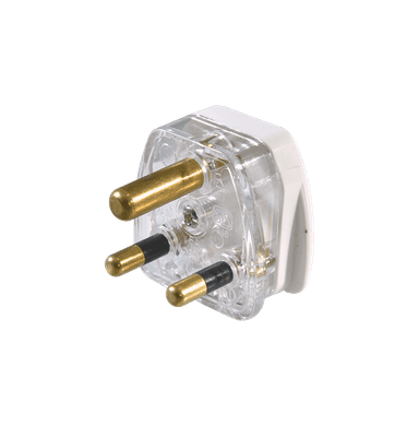 5Amp. Plug Top White