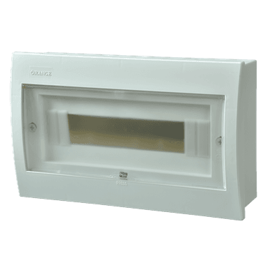 14Way Sunk-Mounting Distribution Box (with Screw type Terminals) White