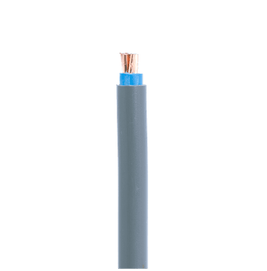 7/1.35mm Cu/PVC/PVC Single Stranded Cable (10mm2) Blue 