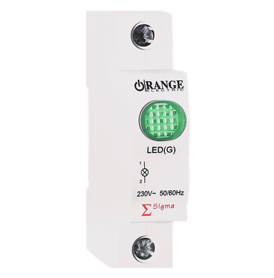 230VAC MCB with LED Indicator Green