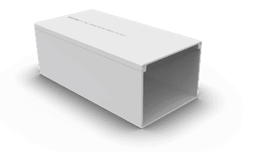 100mmX75mm PVC Cable Trunking 