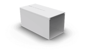 100mmX100mm PVC Cable Trunking 