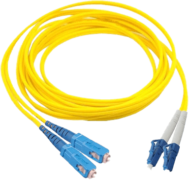 LC/APC-LC/APC Duplex Patch Cord SM OS2, LSZH - 5m