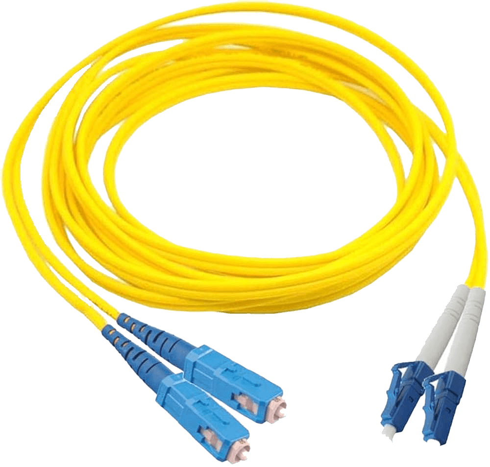 LC-LC Duplex Patch cord MM, OM4, LSZH - 1m