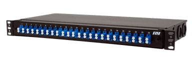Fiber Patch Panel SC 12 Duplex (24 Port) unloaded